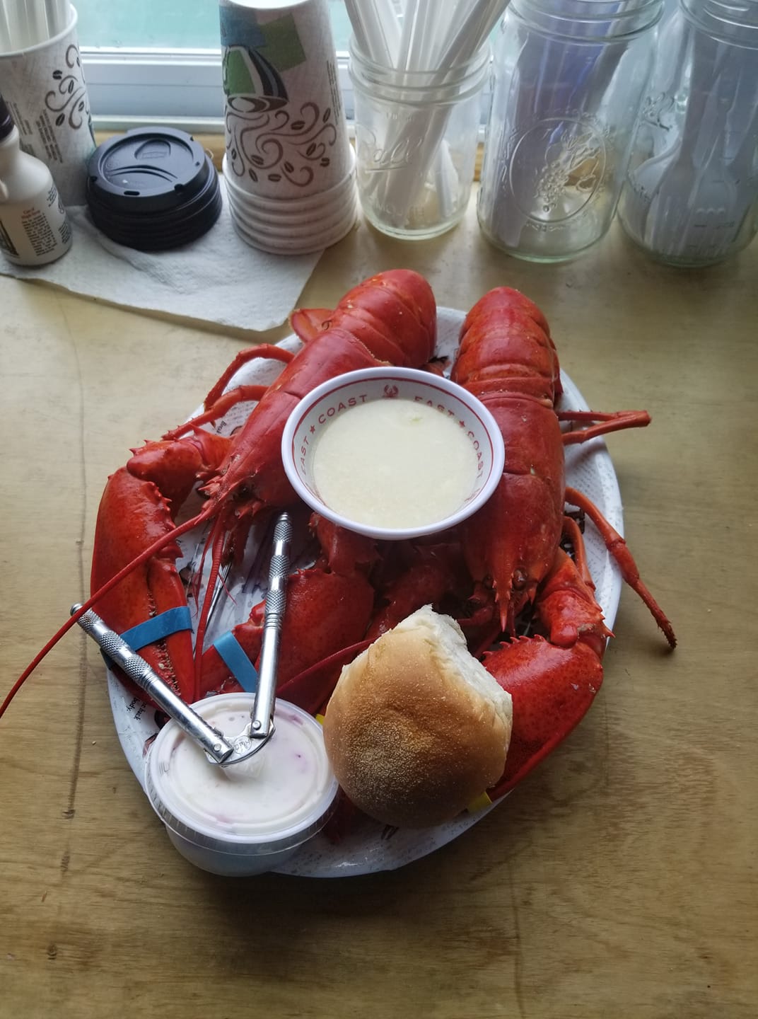 twin lobster dinner